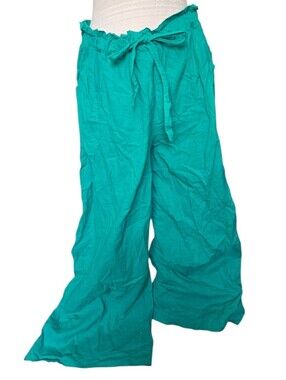Ashley Stewart Green Cotton Pants - 14/16